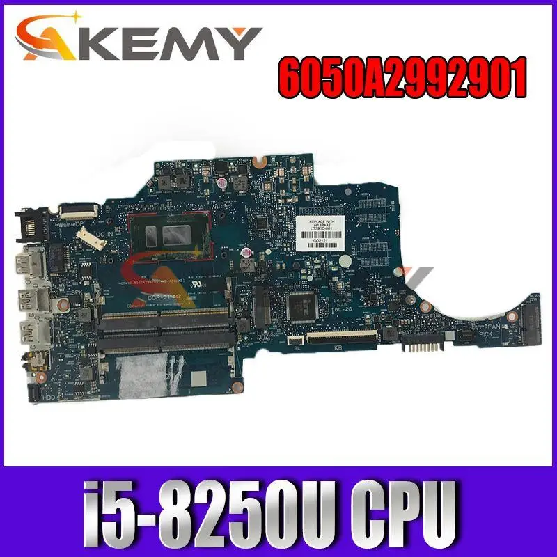 

Для ноутбука HP 14-CF 14-CR 14S-CR 14S-CF системная плата L24460-601 6050A2992901 с процессором: Φ полностью протестирован
