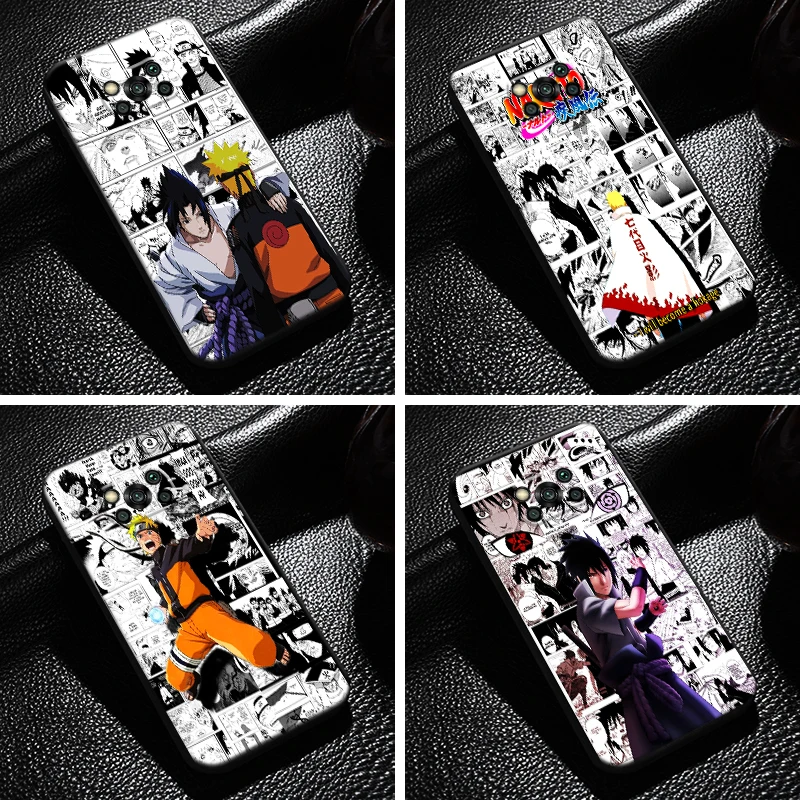 

Japan Naruto Akatsuki Comics For Xiaomi Poco X3 Pro NFC X3 GT Phone Case Funda Coque Carcasa Soft Back Silicone Cover