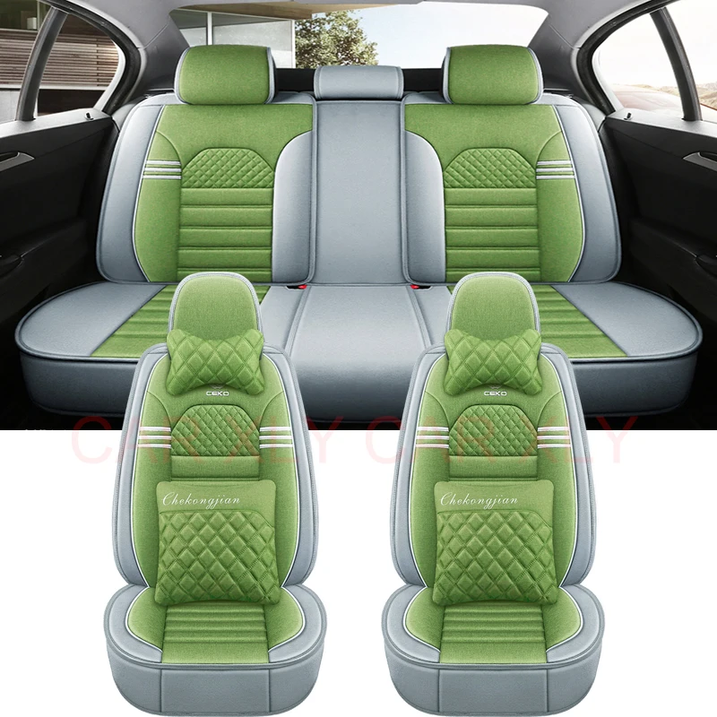 Универсальный Стильный чехол для автомобильного сиденья Renault Clio Talisman Chevrolet Sail Fiat