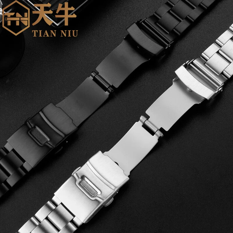 Ремешок изогнутый из нержавеющей стали для Casio 2784 22 мм