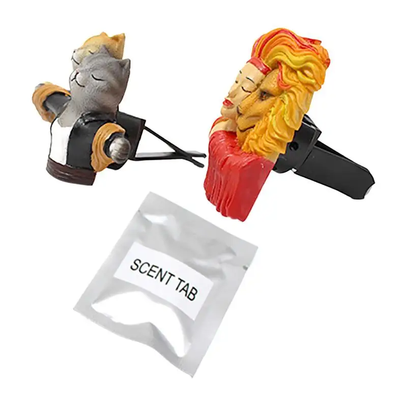 

Освежитель воздуха на вентиляционную решетку автомобиля, прекрасный парный освежитель для девочек и мальчиков, освежитель автомобиля с зажимом, съемное украшение для пары, прекрасный парный автомобиль для девочек и мальчиков