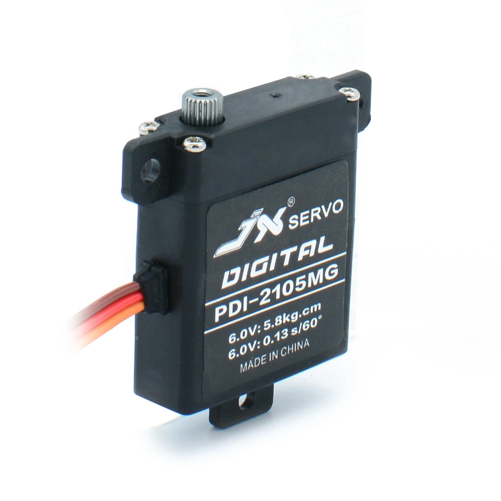 JX Servo PDI-2105MG 21g цифровой стандартный сервопривод с высоким крутящим моментом для радиоуправляемого летательного аппарата, самолета, дрона, запчасти для самостоятельной сборки