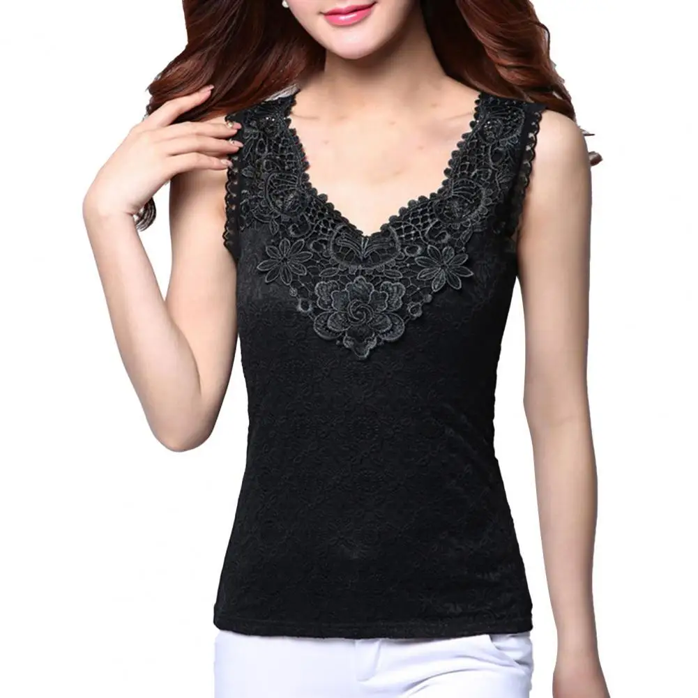 

Temperament Solid Color Quick-drying Pullover Top Vest Female Clothing