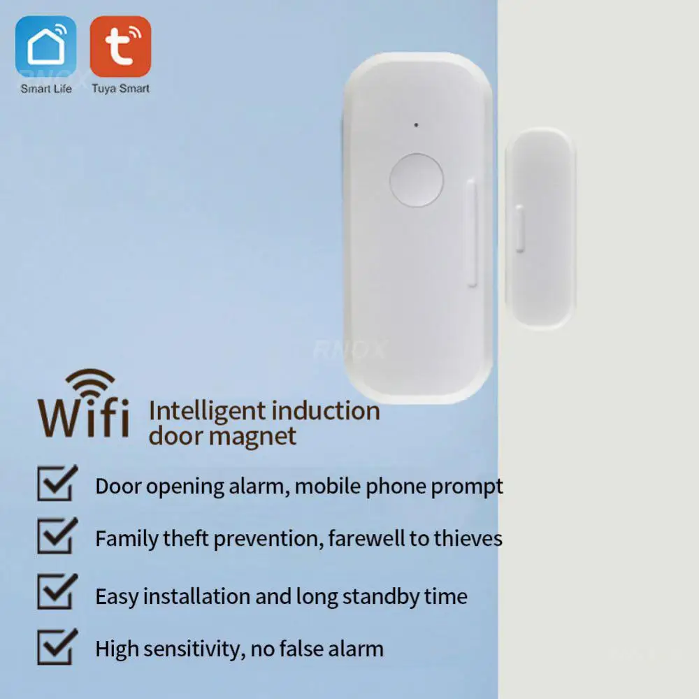 

Tuya Smart Wifi Smart Home Security Alarm System Independence Alert Scene 90db Siren Security Alarm System App Reminder Mini