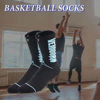 elite mans outdoor basketball socks cotton bright color damping towel bottom cycling bike running football sport travel socks