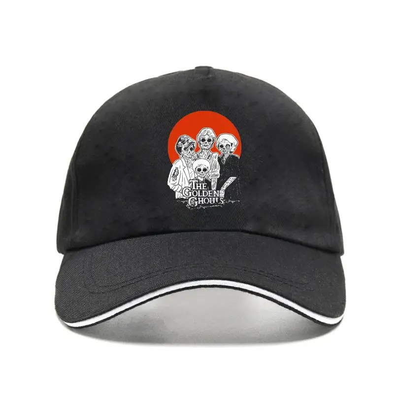 

The Golden Ghouls The Golden Girls Parody Happy Halloween Black Baseball Cap Flat Brim Unisex Mesh Fit Baseball Caps