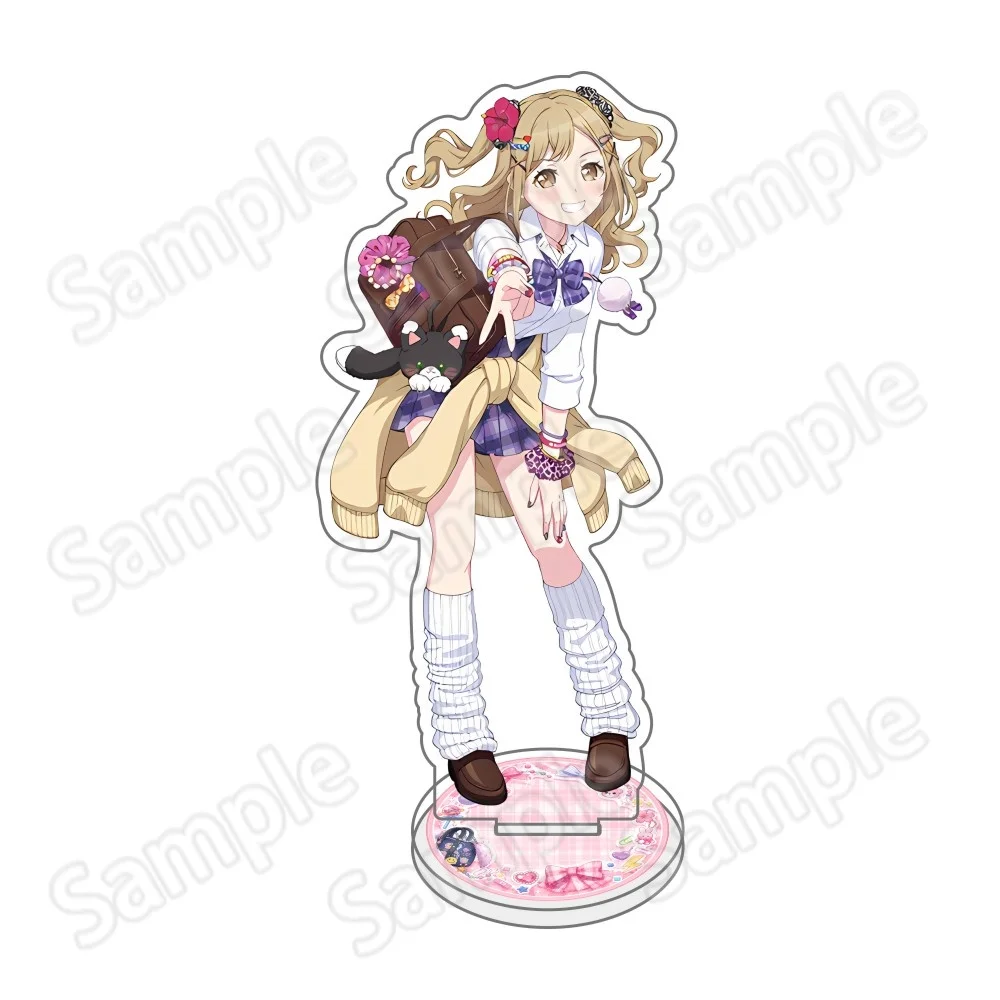 Фото ГОРЯЧАЯ НОВИНКА! BanG Dream! Лимитированная акриловая фигурка-брелок «Летний подсолнух в белом платье» 15 см, настольное украшение, коллекция для фанатов №4
