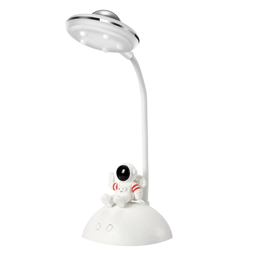 

4 In1 Astronaut Projection Desk Lamp Led Nightlight Student Learning Eye Protection Bracket Desk Light White