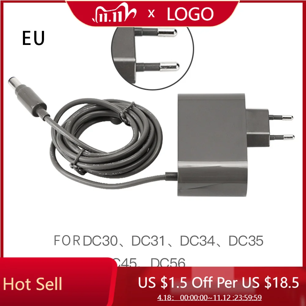 

Replacable Charger For Dyson DC30,DC31,DC34,DC35,DC44,DC45,DC54,V6-V11 Vacuum Cleaner Power Adapter Robot Vacuum Cleaning Parts