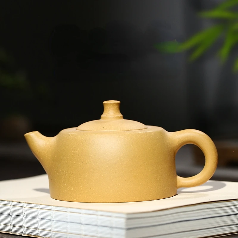 Женский Глиняный Чайник Фиолетовый 250 мл ручная работа чайный набор 1 чайник