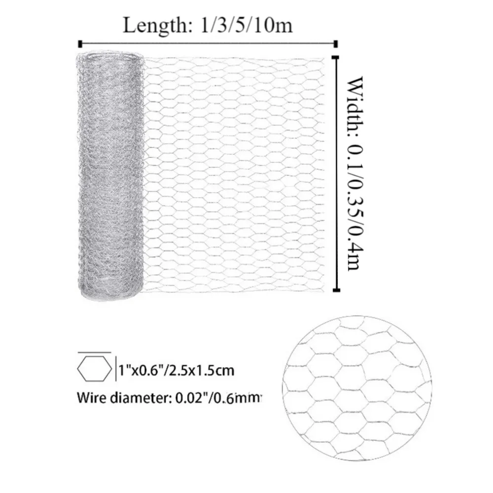 Шестиугольная Оцинкованная Проволочная Сетка Для Курицы 0 1/0 35/0 4 М Искусственный