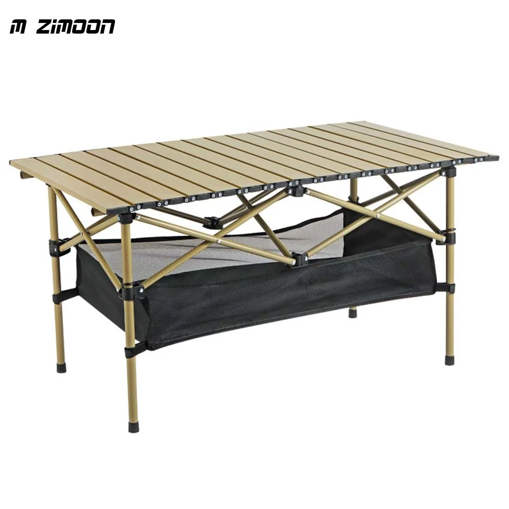 

Складной стол для кемпинга, из углеродистой стали, для пикника, барбекю, куриных рулонов, походная уличная мебель, стол для пикника, стол с сумкой для переноски