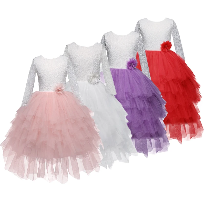 

Детская одежда для девочек, платье с узлом, детский розовый костюм, детское вечернее платье для девочек