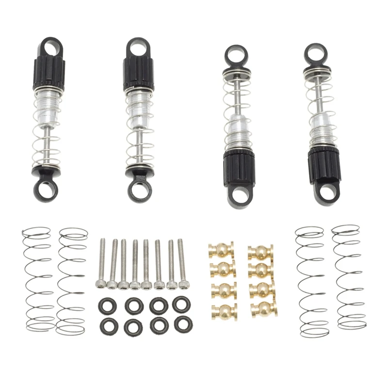 

Для Axial SCX24 90081 1/24 RC Crawler автомобильные амортизаторы, запасные аксессуары