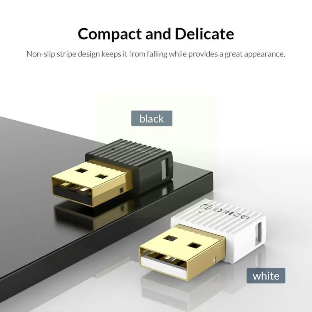 Adaptador compatible con Bluetooth Bta-508 Bk/wh-5,0, compatible con usb-a Mini 5,0 +...
