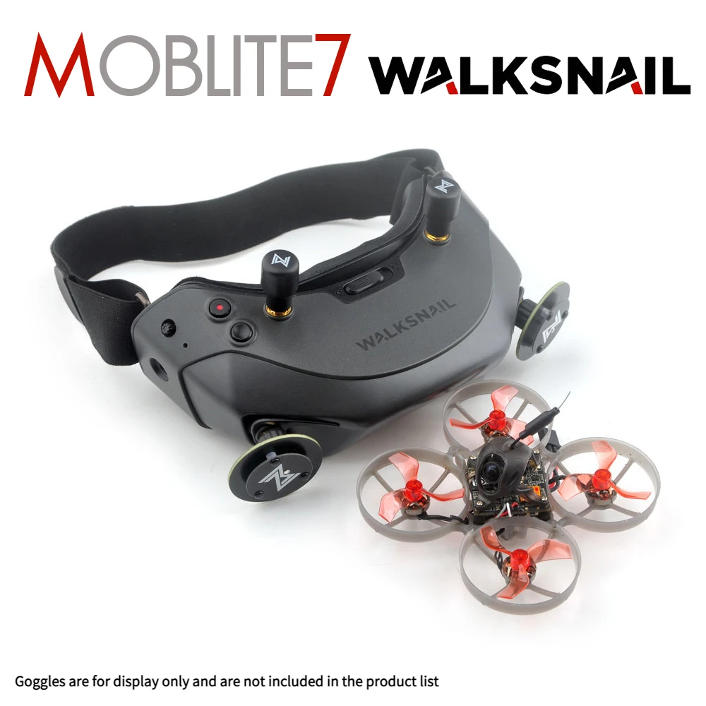 Happymodel Moblite7 1S 75mm Walksnail V2 BNF 2.4GHz Frsky SPI