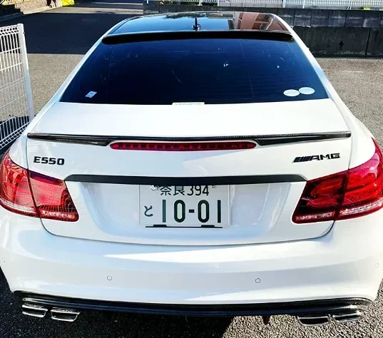 Для Mercedes Benz E-Class W207 C207 2Door Coupe E200 E550 E300 E350 2010-2016 Задний спойлер Крыло Комплект кузова