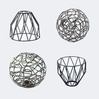 creative diamond spherical lampshade restaurant bedroom cafe bar aisle lamp accessories chandelier lampshade