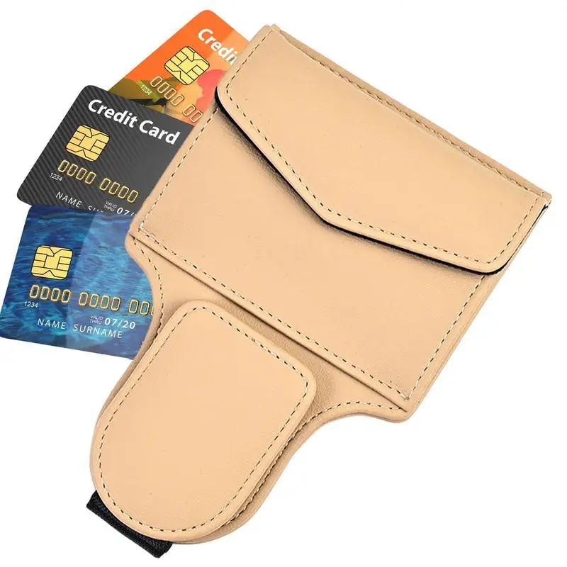 

Автомобильный солнцезащитный козырек, чехол для хранения очков, автомобильный солнцезащитный козырек, аксессуары для очков с магнитной застежкой для автомобиля