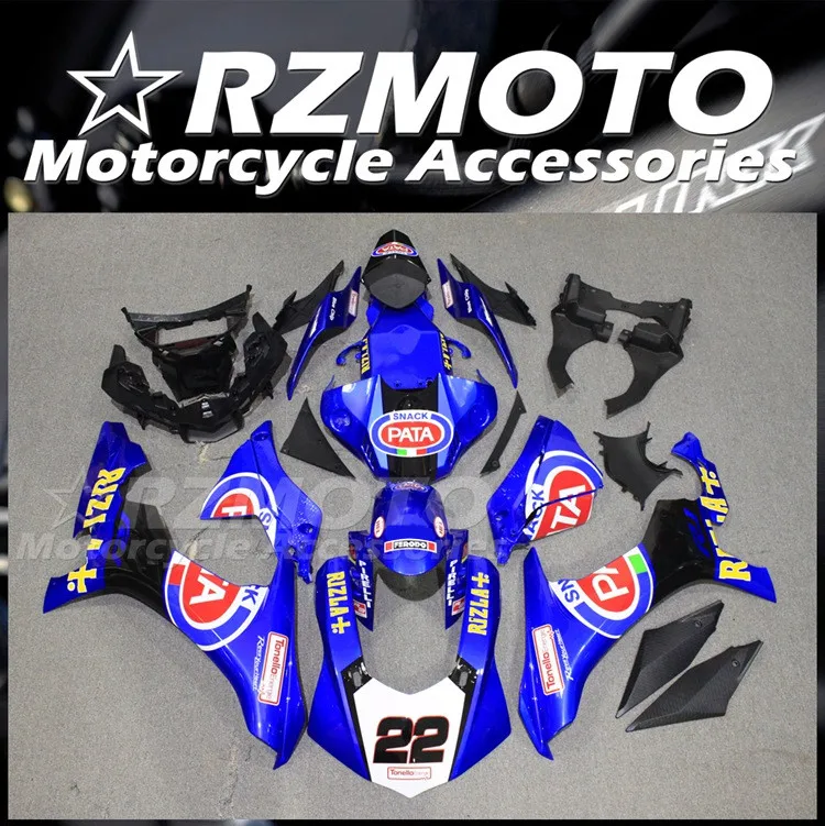 

Новый комплект обтекателей для мотоцикла ABS, подходит для YAMAHA YZF - R1 R1m 2015 2016 2017 2018 15 16 17 18, кузов с индивидуальным номером 22