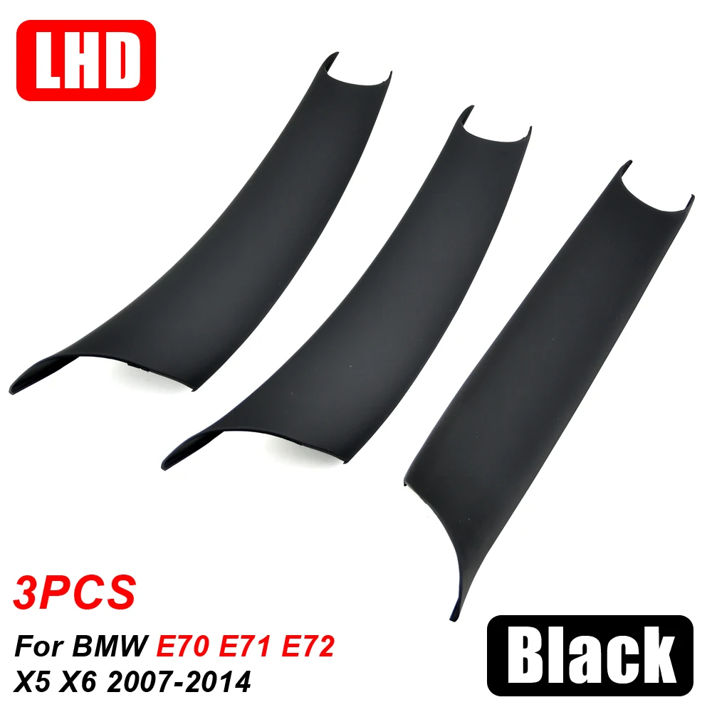 

Для BMW X5 X6 E70 E71 E72 внутренняя отделка из углеродного волокна Текстура дверная ручка защитный чехол отделка LHD RHD