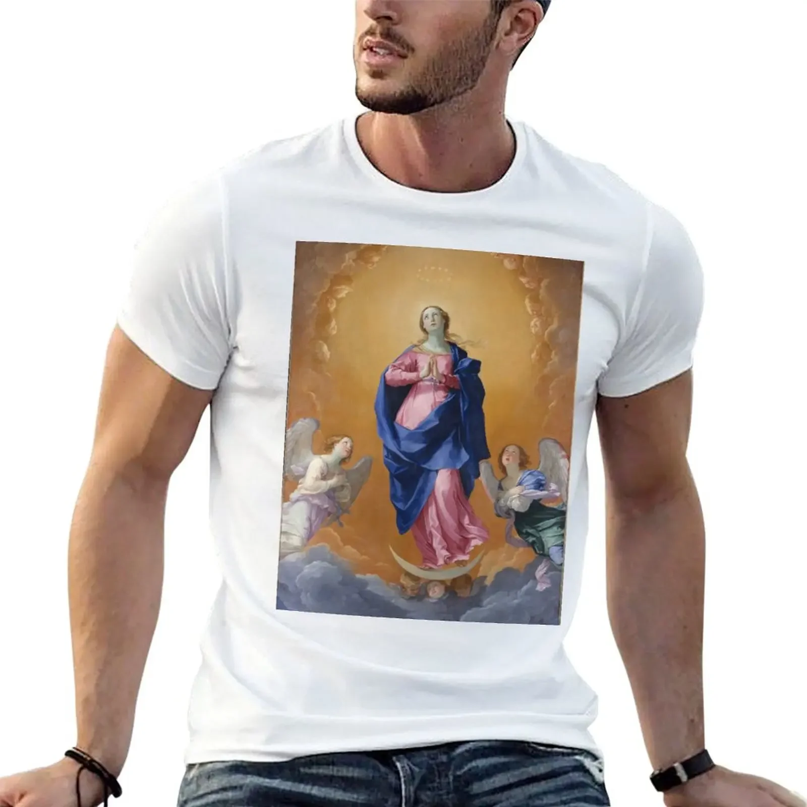 Гвидо Рен. Неисправенная концепция 1627. Футболка кавайная одежда футболки с