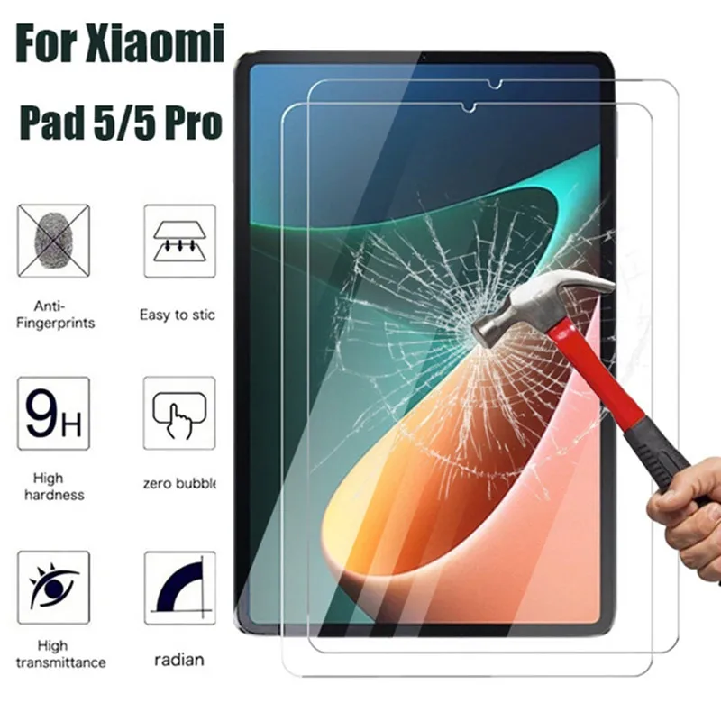 

Tablet Glass Screen Protector Case for Xiaomi Mi Pad 5 Pro Global Cover for Xiomi Xaomi Mipad 5 Xiao Mi 5Pro Sleeve Accessories