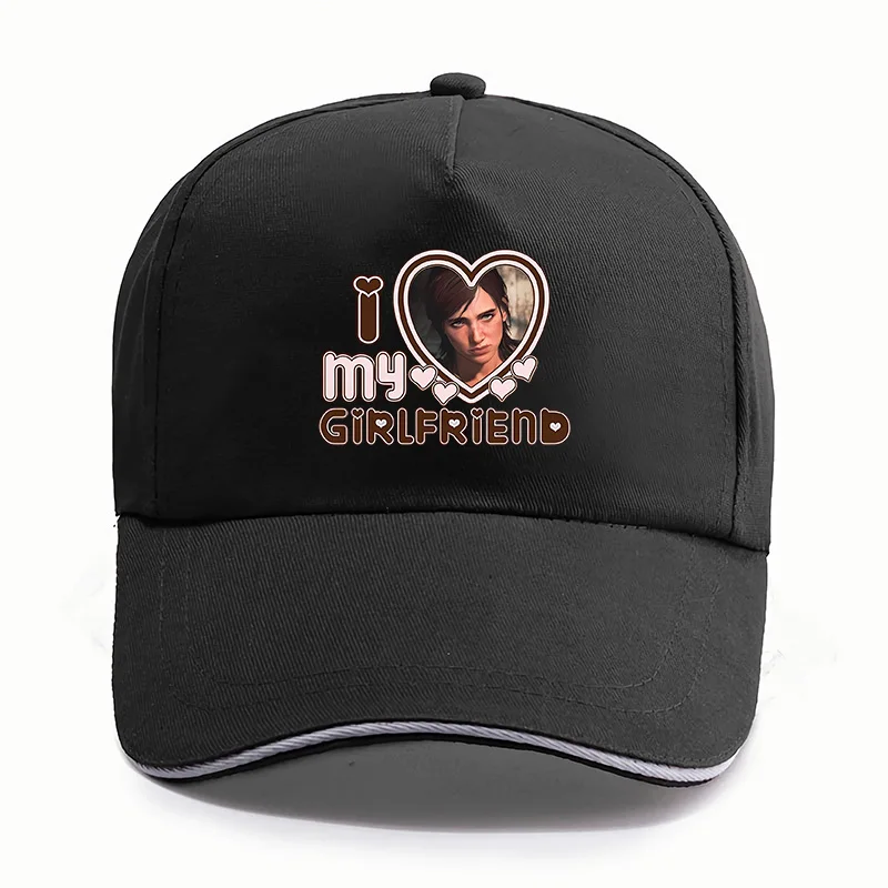 

I Love Ellie Williams Caps Hat Popular Game And Drama Fans Baseball Cap Unisex