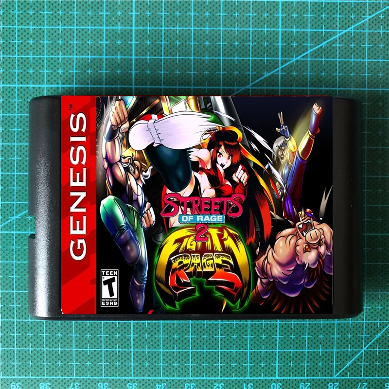 

Street of rage 2 Fight’n Rage Genesis US Version 16Bit Game