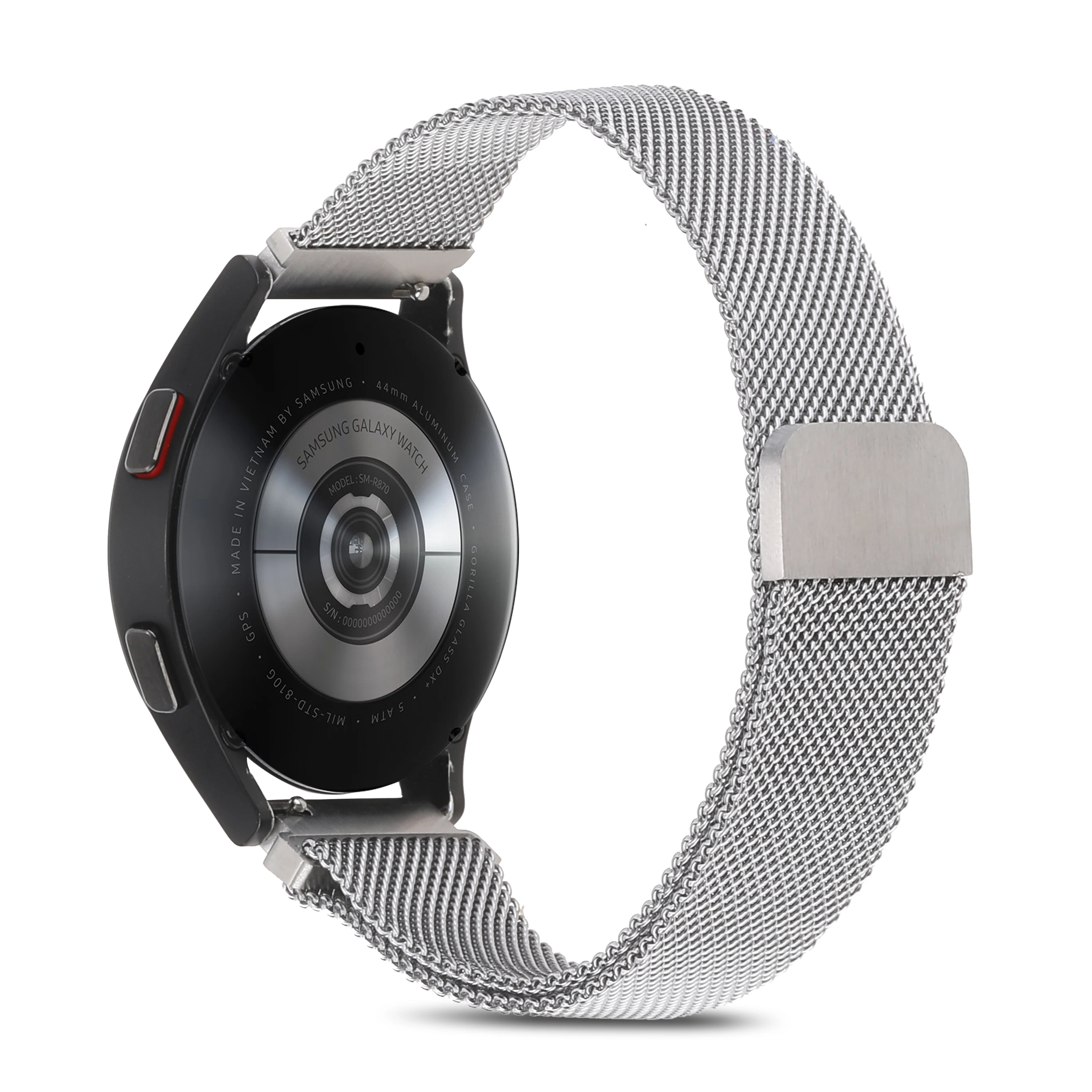 20mm/22mm Milanese Strap For Samsung Galaxy watch 5/4 44mm 40mm/5 pro/4 Classic/Active 2/Gear s3 Bracelet Huawei gt 2/3 pro band