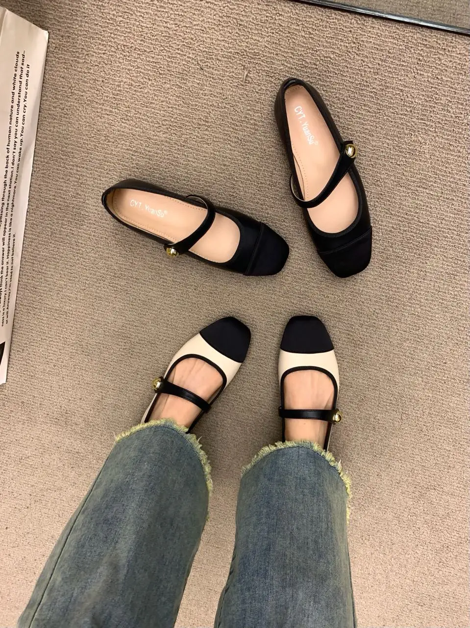 

Повседневная женская обувь, осенняя женская обувь с круглым носком, элегантная Осенняя обувь смешанных цветов, Мокасины, летняя новая обувь из искусственной кожи для отдыха, Мэри Джейн соль