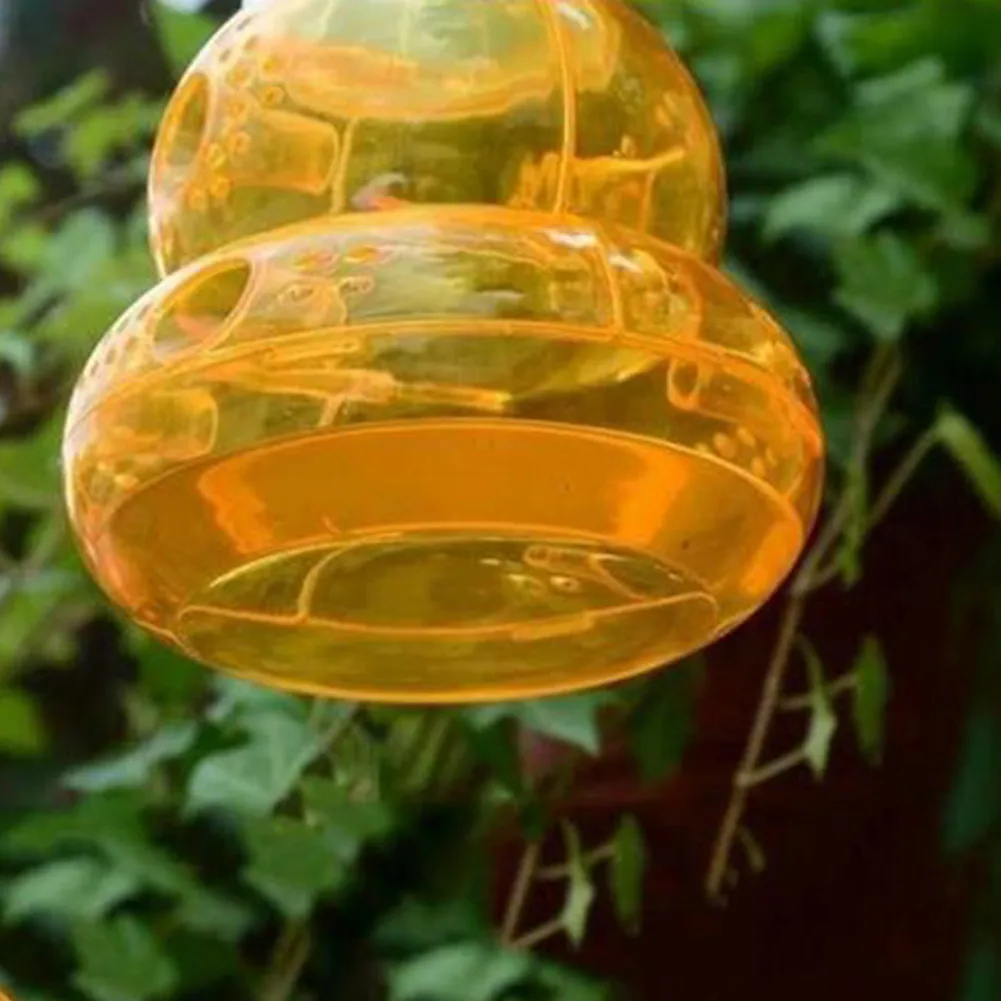 1 Pcs Gourd-shaped Hanging Wasp Trap Fly Trap For Catching Insects Garden Tools Greenhouse Hand Tools Accessories