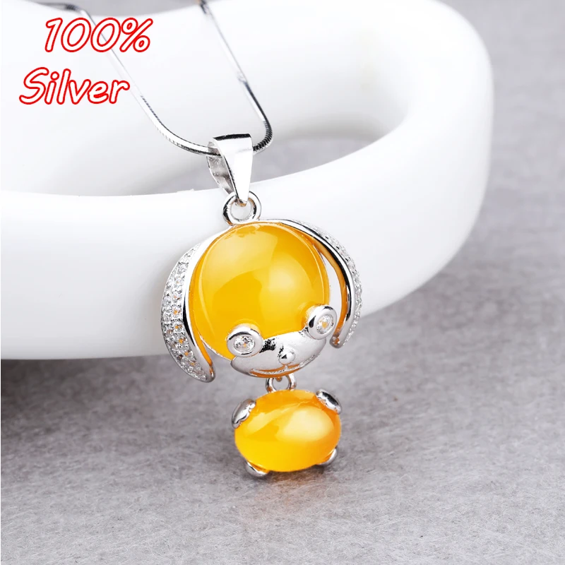 

New Fashion 12*12mm 7*9mm Classic Simple 925 Sterling Silver Color Cabochon Base Setting Charms Dog Puppy Pendant