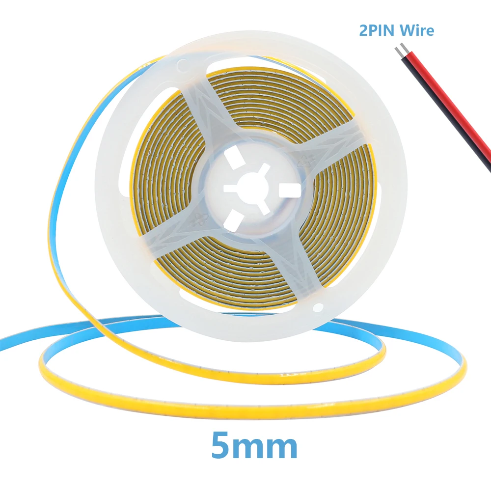 

KISUFU COB светодиодная лента 384LED/м 12В/24В