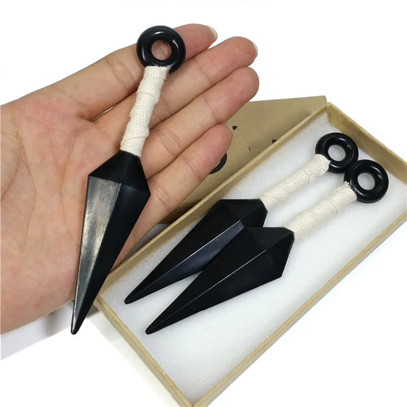 Аниме Kunai ножи Shurikens Косплей костюмы аксессуары реквизит оружие меч игрушки