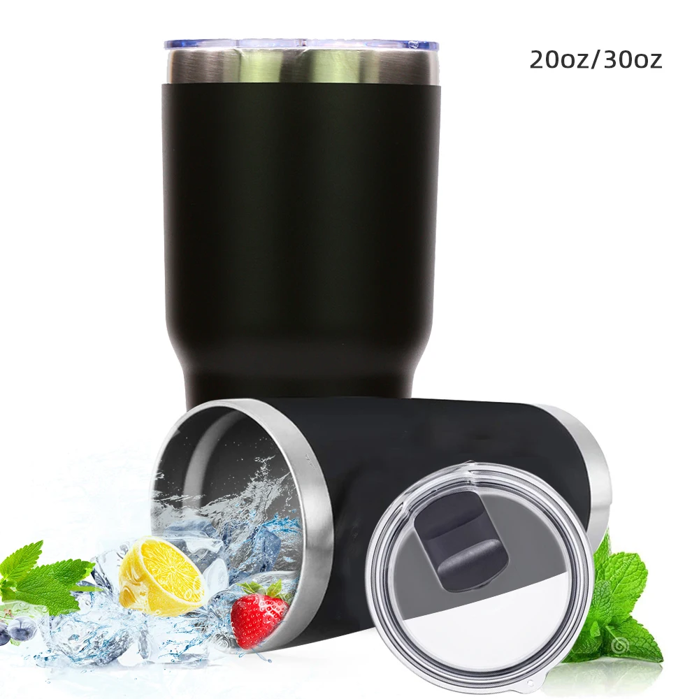 

NEW Thermal Beer Mug Tumbler Stainless Steel Double Wall Vacuum Insulated Coffee Mugs Tea Cup Wide Mouth Water Bottle Drinkware