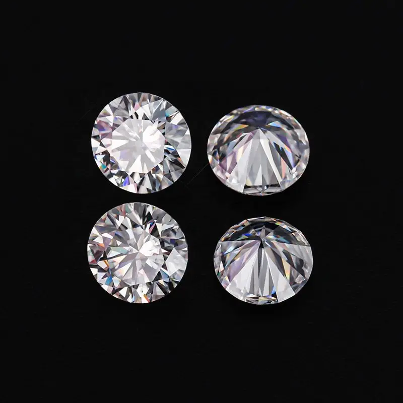 

1 Carat 6.5mm High Quality VVS Moissanite Diamond For Collection Or Making Loose Gemstone Jewelry With Report