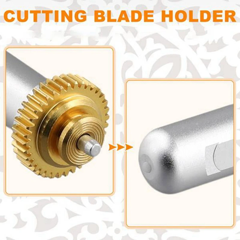 Инструмент для лезвия Cricut с корпусом Quickswap волнистым лезвием гравировальным