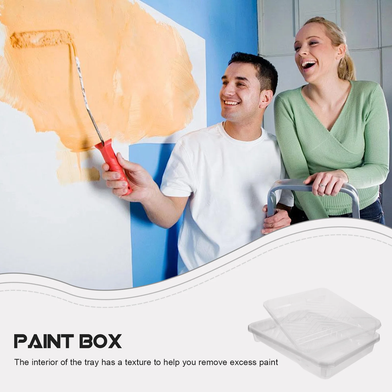 6 шт. одноразовые вкладыши для лотков краски кистей красок лотки масляной