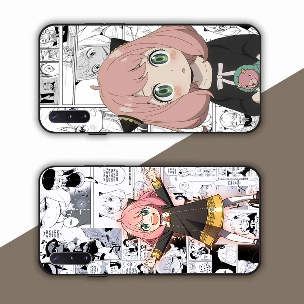 SPY FAMILY Anya Cute Phone Case For Samsung Note 8 9 10 20 Pro Plus Lite M 11 30 21 31 51 A 22 42 02 03