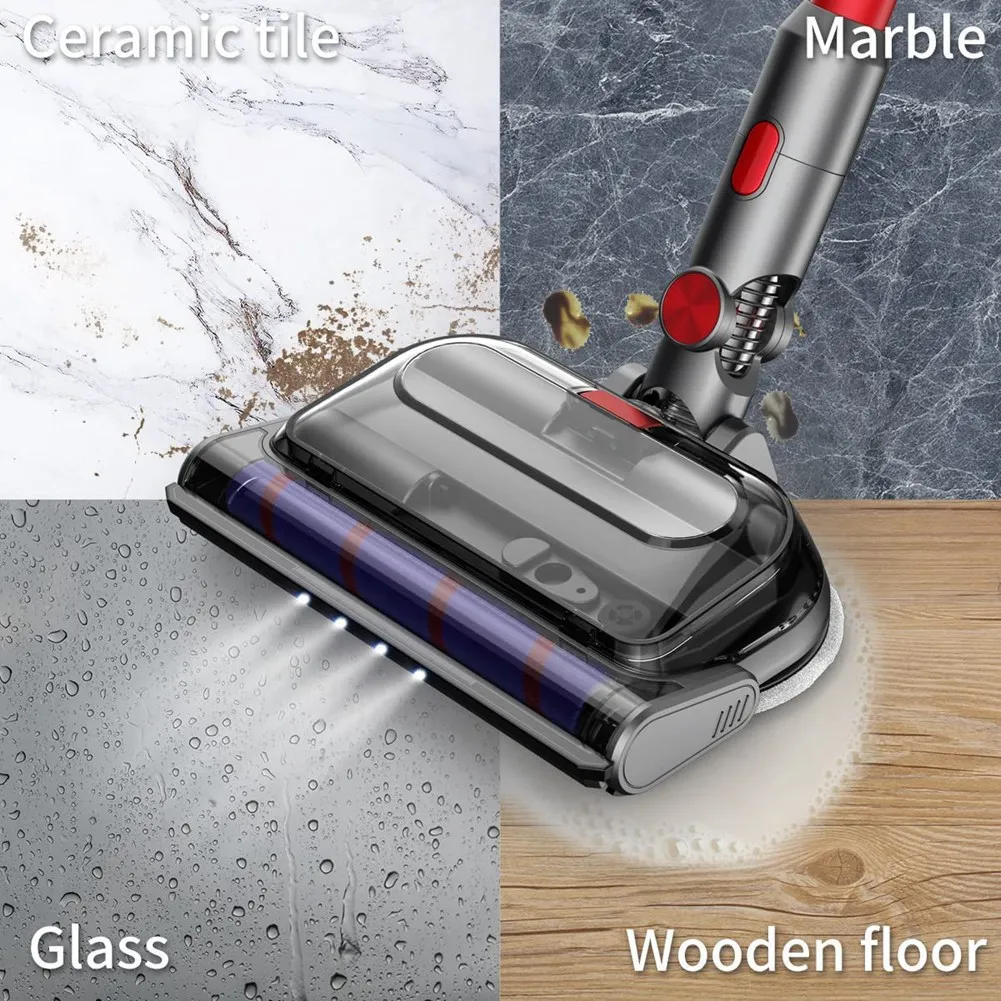 Электрическая насадка на швабру для пылесоса Dyson V7 V8 V10 V11 V15 с магнитным