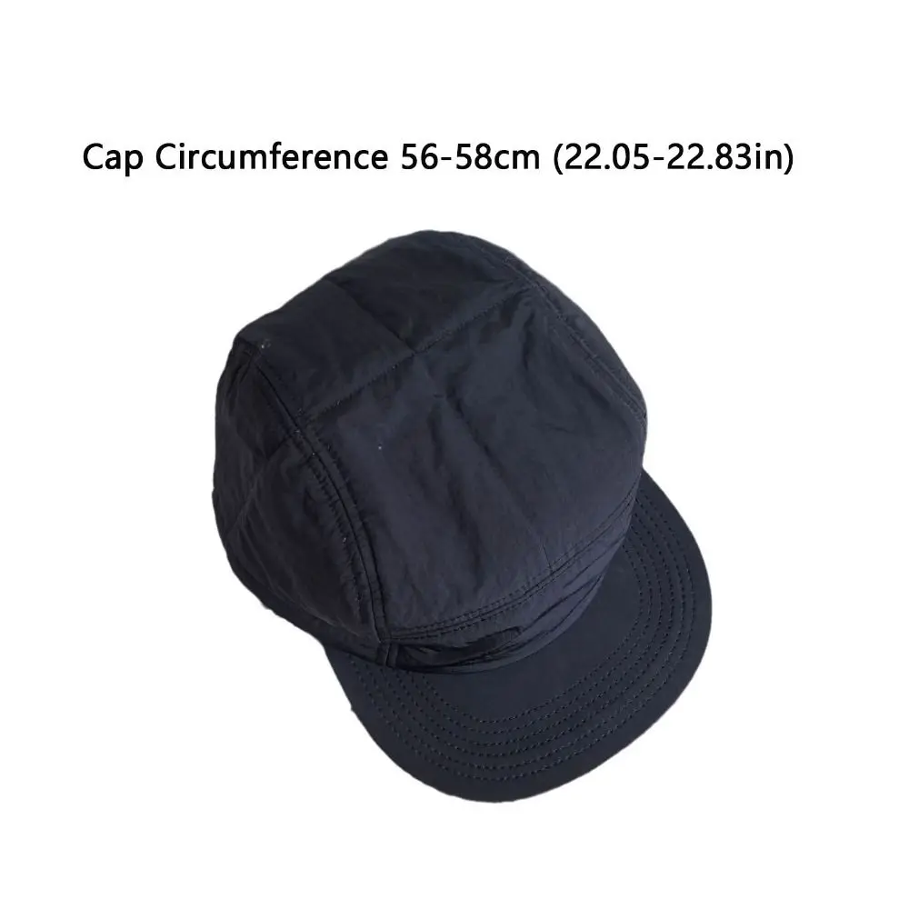 Ветрозащитная зимняя бейсбольная шапка с хлопковым наполнителем мягкая защитой