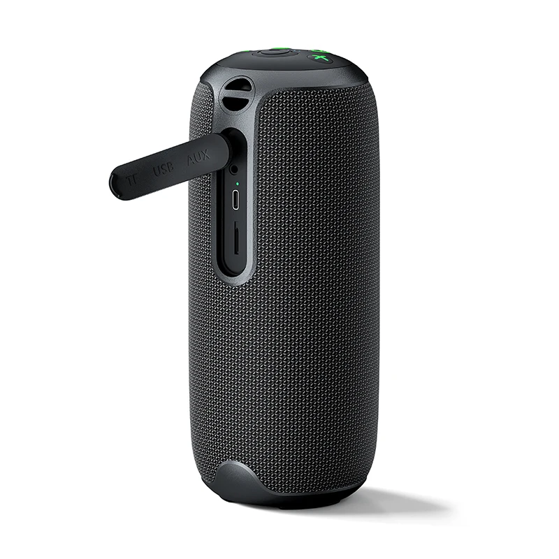 Портативная мощная басовая Колонка Rockmia EBS-615 20 Вт Bluetooth 5 3 RGB модная ткань сетка для