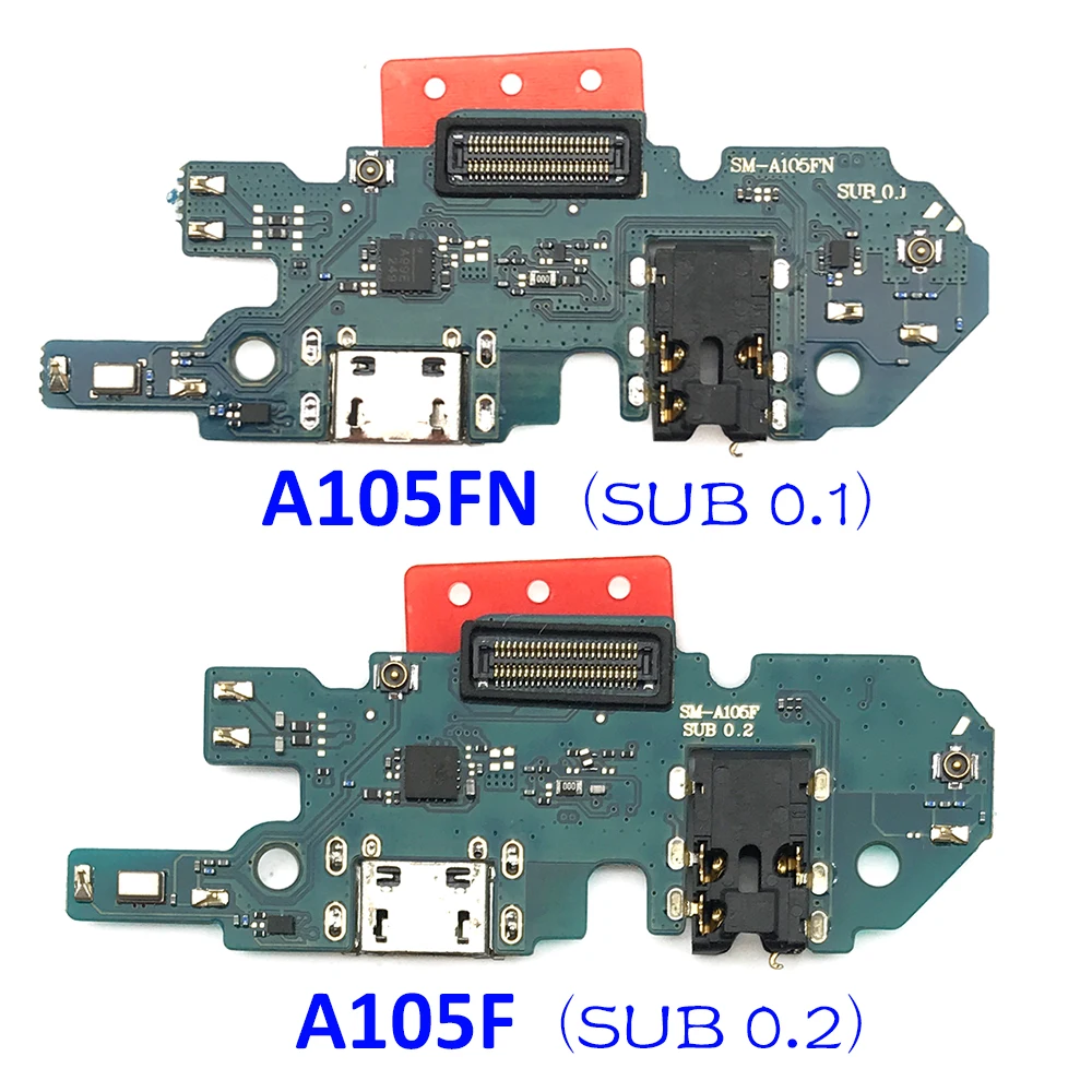 

Оригинальный USB-разъем для зарядного порта, гибкий кабель для Samsung A10 A105F A105FN, док-станция для зарядного устройства смартфона, запасные части