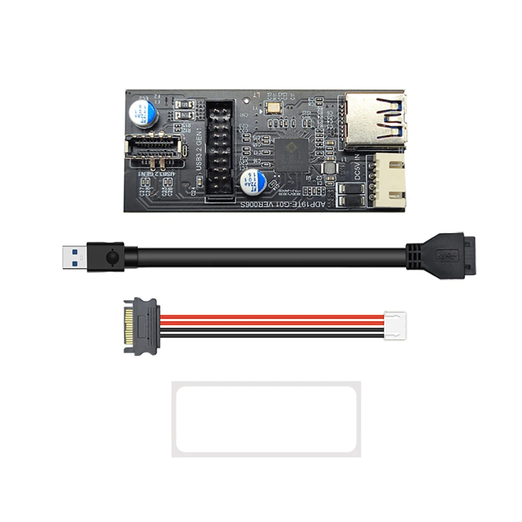 19pin к Type E + 19Pin материнская плата 1 2 сплиттер USB 3 GEN концентратор адаптер Conector A-KEY