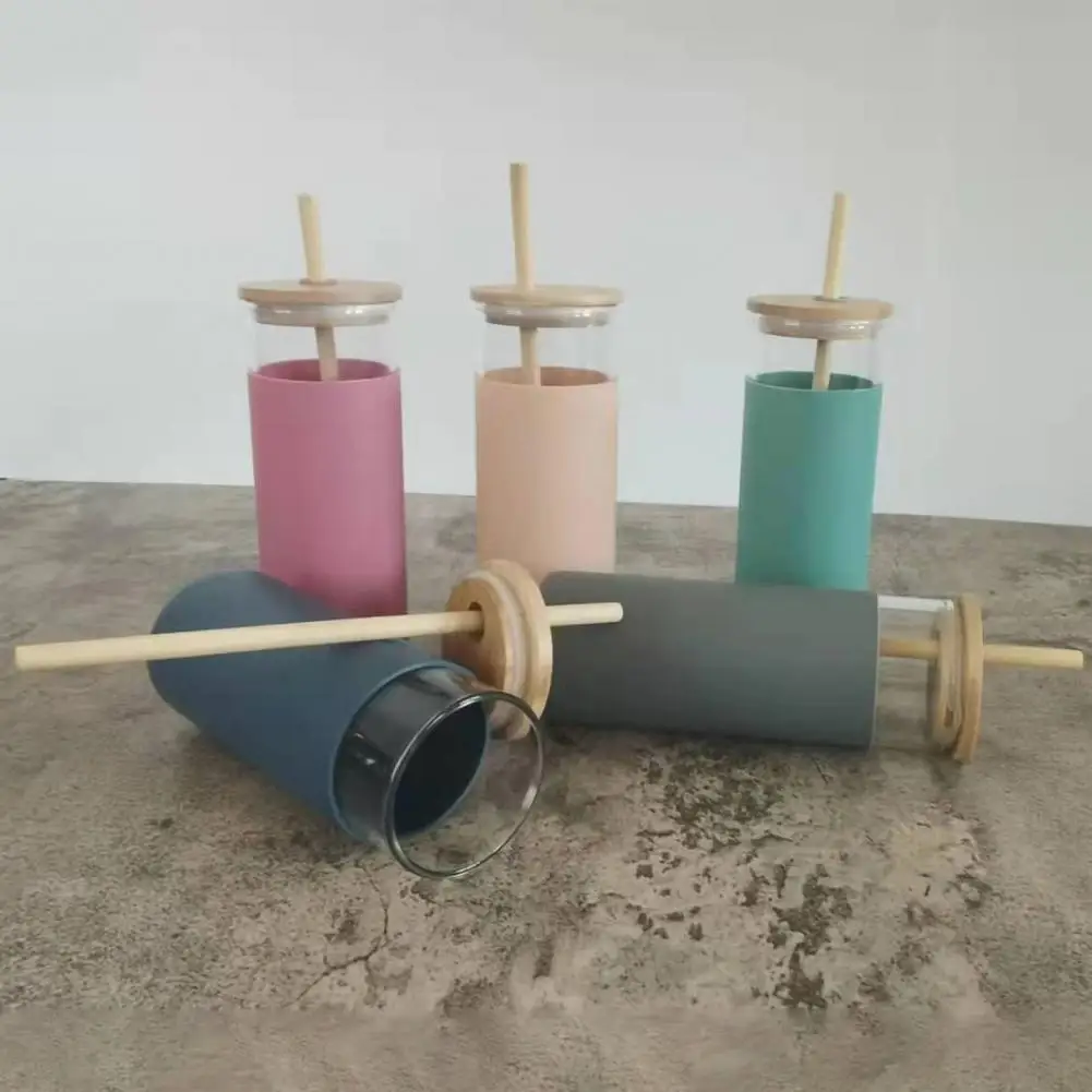 500 мл соломенная бутылка простая Питьевая кружка для смузи льда кофе легкая чашка