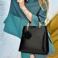 womens elegant handbags luxury designer hand bag for woman leather tote black purseshigh quality wallets 2022 ladies gift