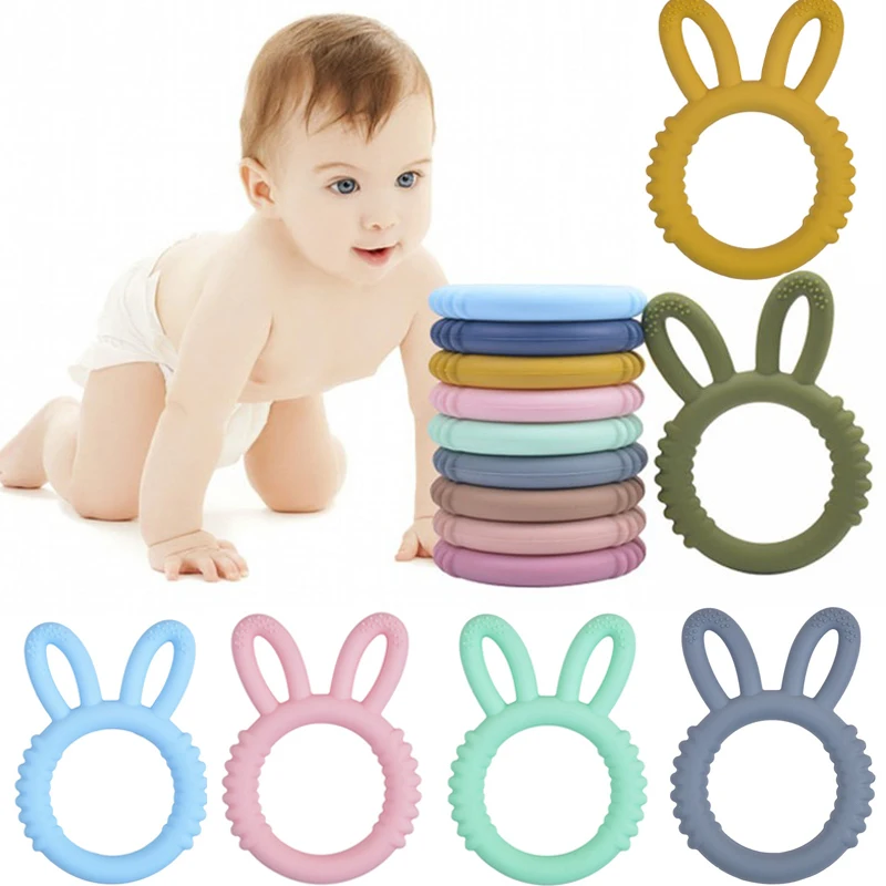 

Детский силиконовый Прорезыватель для зубов без бисфенола