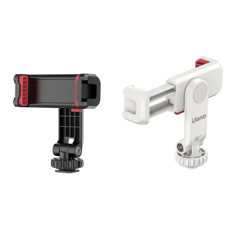 

Adjustable Cell Phone Tripod Mount Phone Clip Clamp Holder Swivel Design Cell Phone Holder Adapter for 2.36-3.54in Phone G2AC