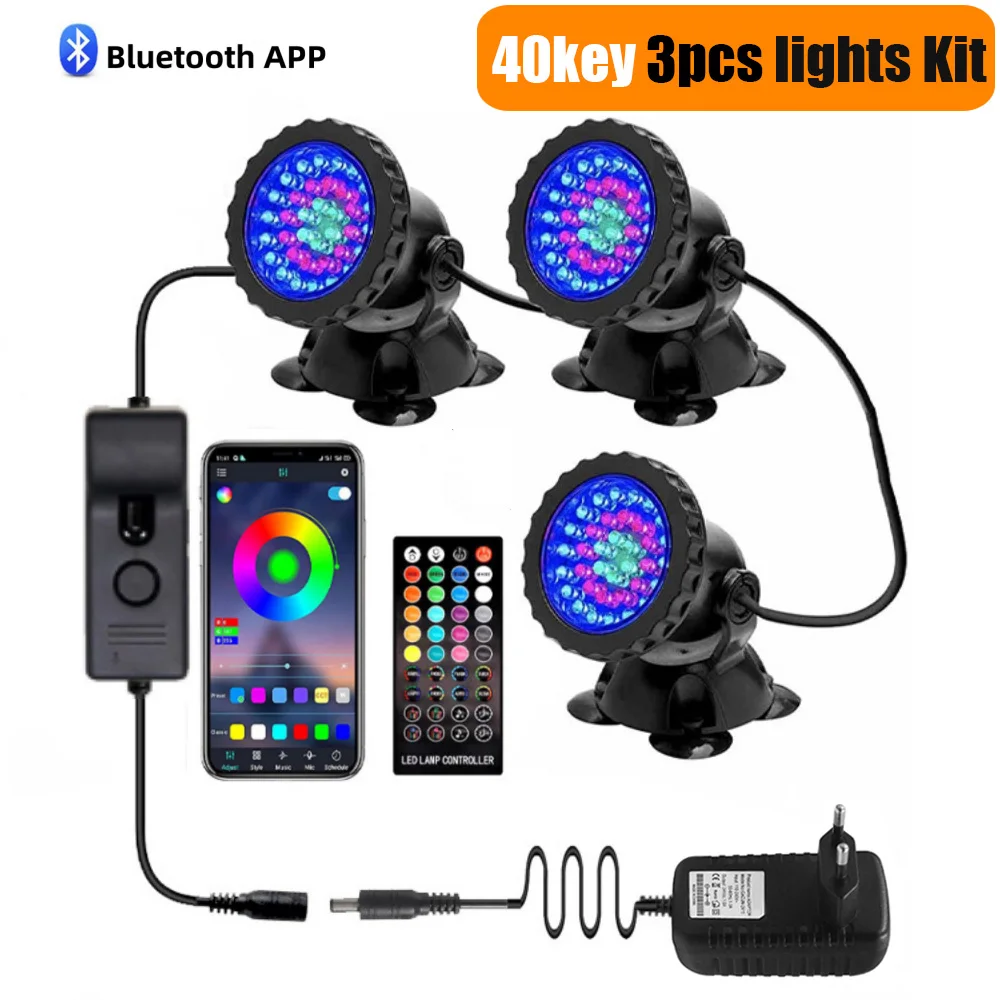 

KISUFU RGB Подводный фонарь IP68